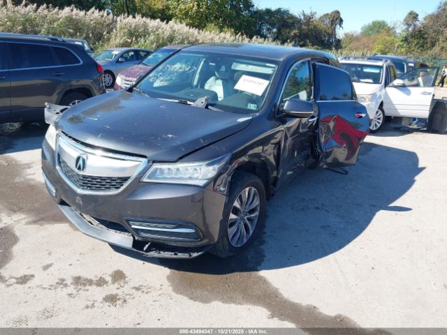 2014 ACURA MDX 5FRYD4H40EB042567 Photo 1