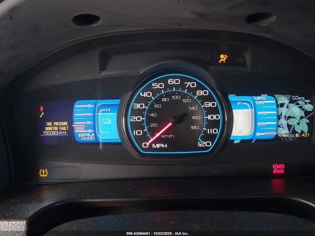 Продаж на аукціоні авто 2010 Ford Fusion Hybrid, vin: 3FADP0L36AR135638, номер лоту: 43494451