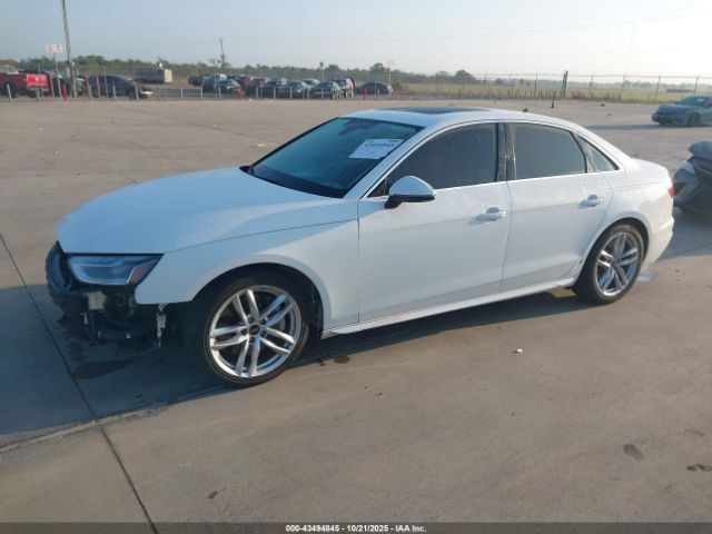 2022 AUDI A4 WAUEAAF40NN009629 Photo 1