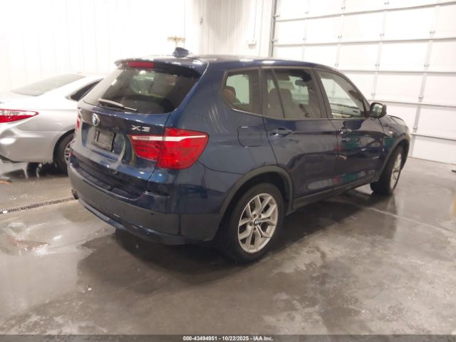 2014 BMW X3 5UXWX7C51EL984284 Photo 3