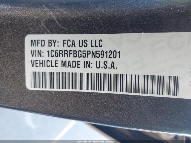 2023 RAM 1500 1C6RRFBG5PN591201 Photo 8