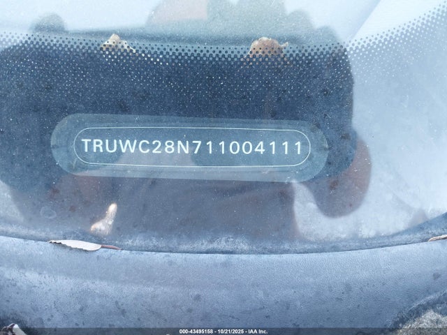 2001 AUDI TT TRUWC28N711004111 Photo 8