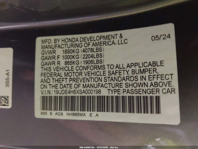 2025 ACURA INTEGRA 19UDE4H6XSA000198 Photo 8