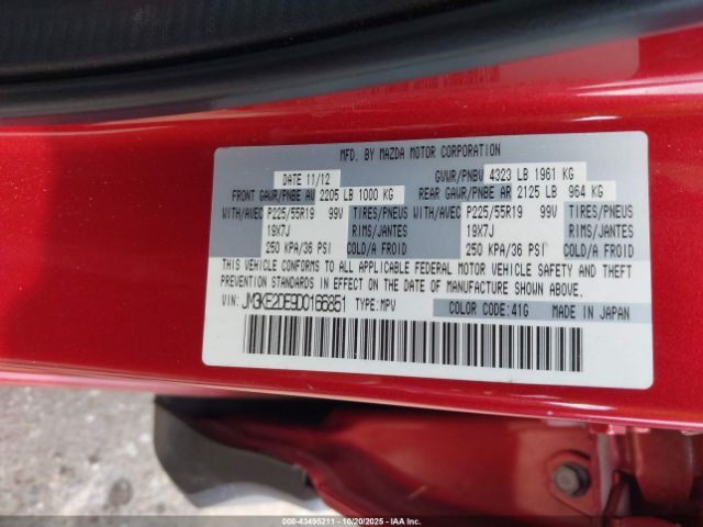 2013 MAZDA CX-5 JM3KE2DE9D0166851 Photo 8