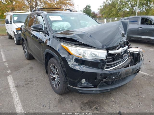 2016 TOYOTA HIGHLANDER 5TDJKRFH1GS500997