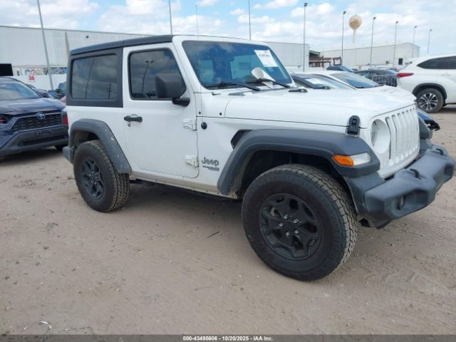 2020 JEEP WRANGLER 1C4GJXAG8LW314643