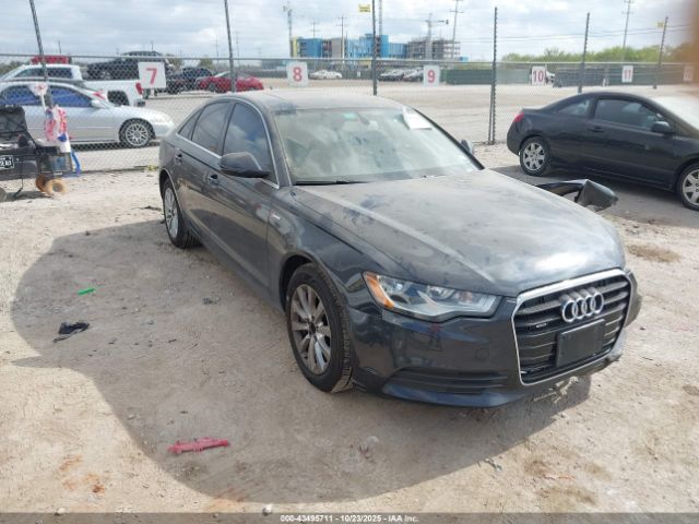 2012 AUDI A6 WAUFGAFC4CN139193
