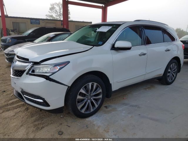 2014 ACURA MDX 5FRYD4H45EB018717 Photo 1