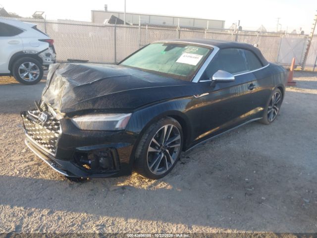 2022 AUDI S5 CABRIOLET WAUW4GF56NN005236 Photo 1