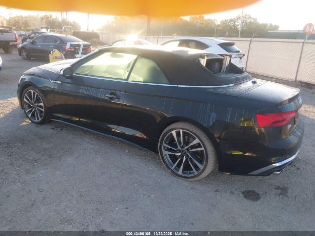 2022 AUDI S5 CABRIOLET WAUW4GF56NN005236 Photo 2