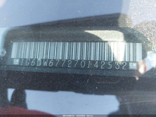 2007 CADILLAC STS 1G6DW677270142532 Photo 8