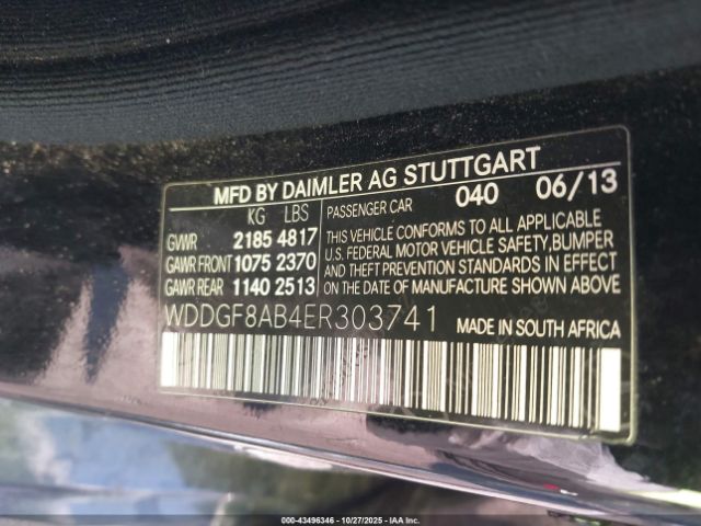 2014 MERCEDES-BENZ C 300 WDDGF8AB4ER303741 Photo 8