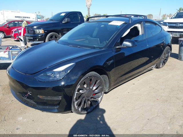 Продажа на аукционе авто 2022 Tesla Model 3 Performance Dual Motor All-wheel Drive, vin: 5YJ3E1EC3NF354496, номер лота: 43496374