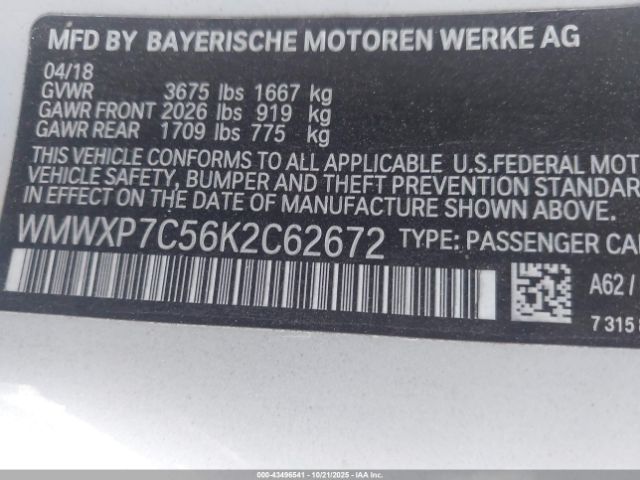 2019 MINI HARDTOP WMWXP7C56K2C62672 Photo 8