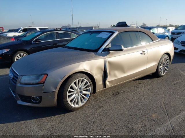 2011 AUDI A5 WAUJFAFH4BN016209 Photo 1