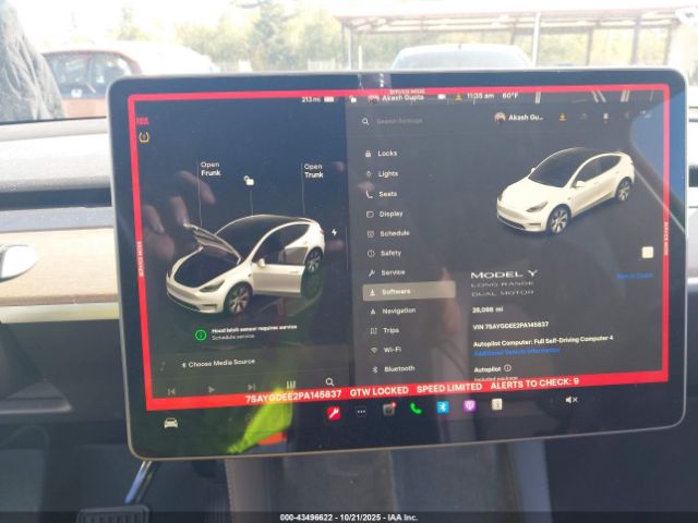 2023 TESLA MODEL Y 7SAYGDEE2PA145837 Photo 6