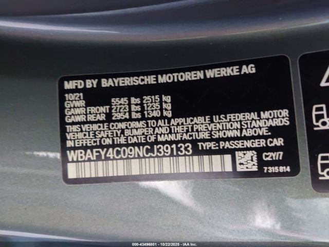 2022 BMW M850I WBAFY4C09NCJ39133 Photo 8