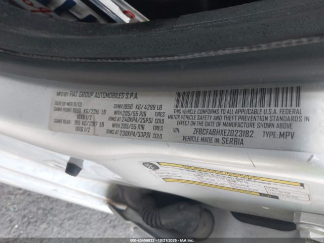 2014 FIAT 500L ZFBCFABHXEZ023182 Photo 8