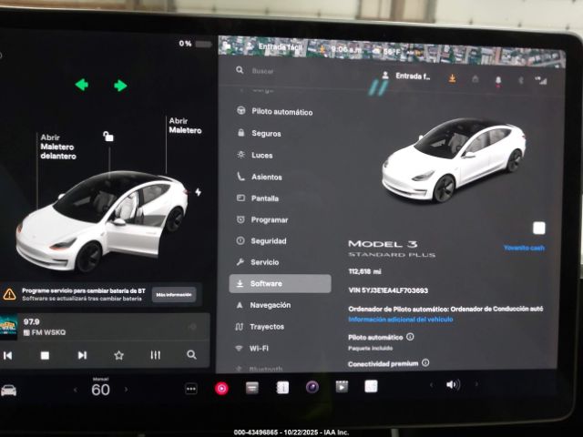 2020 TESLA MODEL 3 5YJ3E1EA4LF703693 Photo 6
