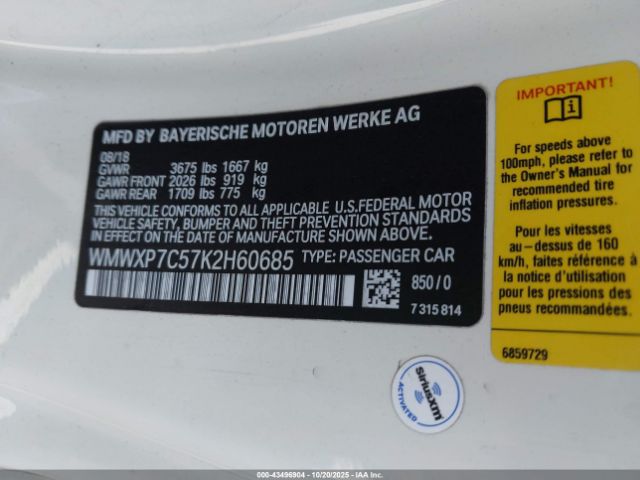 2019 MINI HARDTOP WMWXP7C57K2H60685 Photo 8