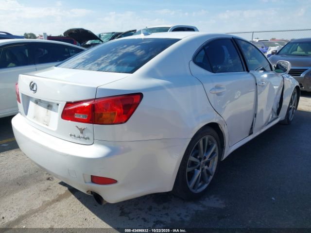 2008 LEXUS IS 250 JTHBK262785055033 Photo 3