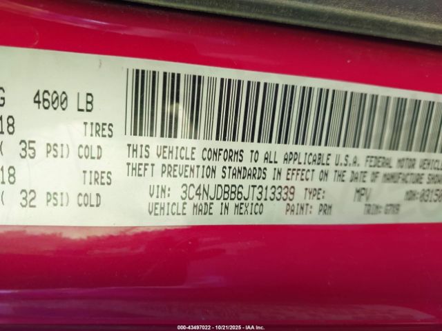 2018 JEEP COMPASS 3C4NJDBB6JT313339 Photo 8