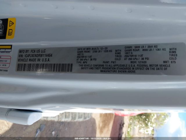 2024 JEEP WRANGLER 1C4PJXEN3RW114464 Photo 8