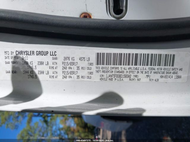 2011 JEEP COMPASS 1J4NF5FB3BD158302 Photo 8