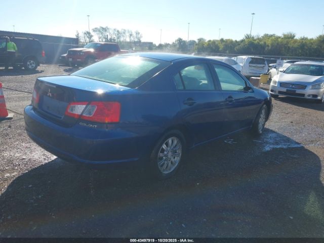 2009 MITSUBISHI GALANT 4A3AB36F89E042456 Photo 3