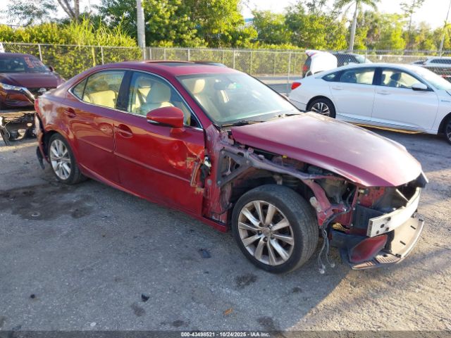 2014 LEXUS IS 250 JTHBF1D20E5019195
