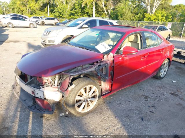 2014 LEXUS IS 250 JTHBF1D20E5019195 Photo 1