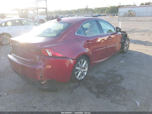 2014 LEXUS IS 250 JTHBF1D20E5019195 Photo 3