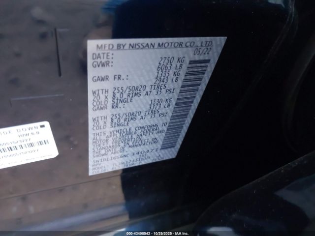 2022 INFINITI QX60 5N1DL1GS6NC340471 Photo 8