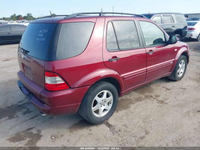 2001 MERCEDES-BENZ ML 320 4JGAB54E41A240502 Photo 3