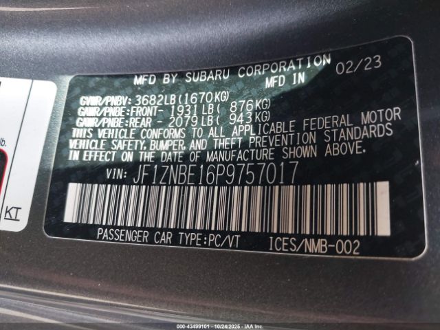 2023 TOYOTA GR86 JF1ZNBE16P9757017 Photo 8