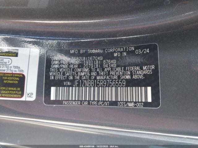 2024 TOYOTA GR86 JF1ZNBB15R9756559 Photo 8