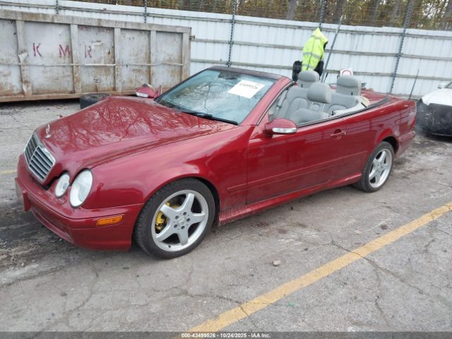 2002 MERCEDES-BENZ CLK 430 WDBLK70G22T125076 Photo 1