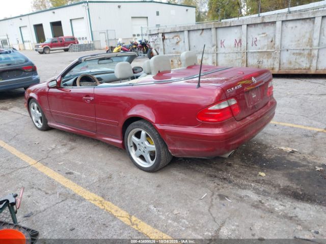 2002 MERCEDES-BENZ CLK 430 WDBLK70G22T125076 Photo 2
