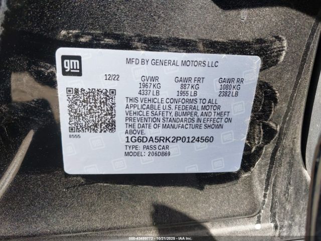 2023 CADILLAC CT4 1G6DA5RK2P0124560 Photo 8