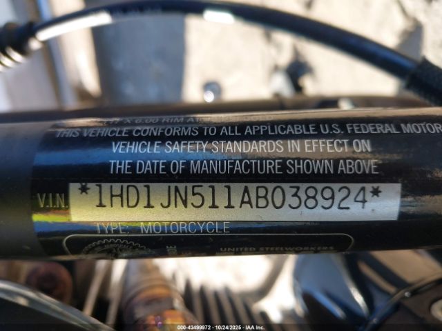 2010 HARLEY-DAVIDSON FLSTFB 1HD1JN511AB038924 Photo 9