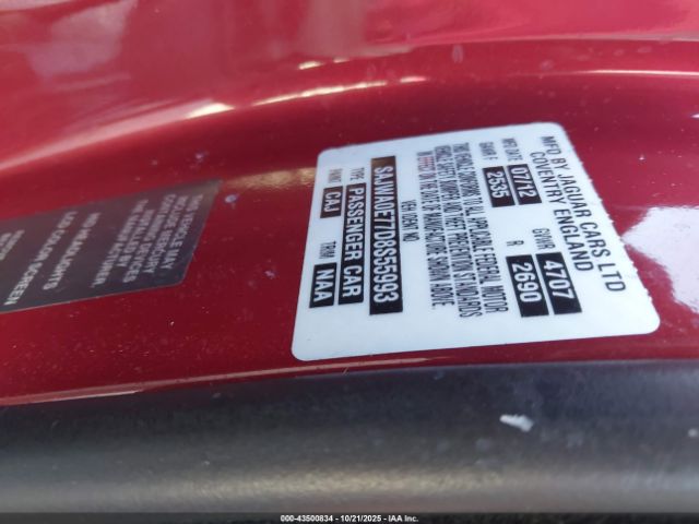 2013 JAGUAR XF SAJWA0E77D8S55993 Photo 8