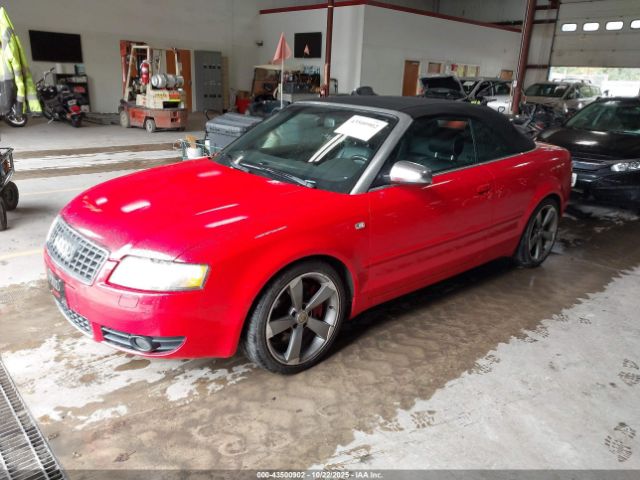 2005 AUDI S4 WUARL48H15K900582 Photo 1