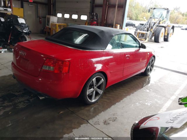 2005 AUDI S4 WUARL48H15K900582 Photo 3