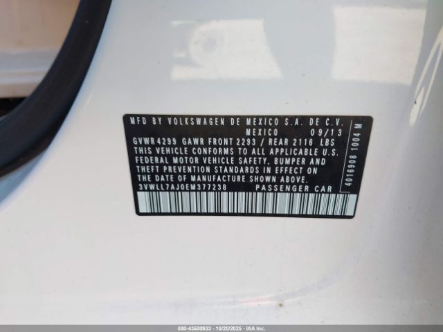 2014 VOLKSWAGEN JETTA 3VWLL7AJ0EM377238 Photo 8