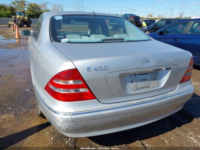 2000 MERCEDES-BENZ S 430 WDBNG70JXYA115261 Photo 5