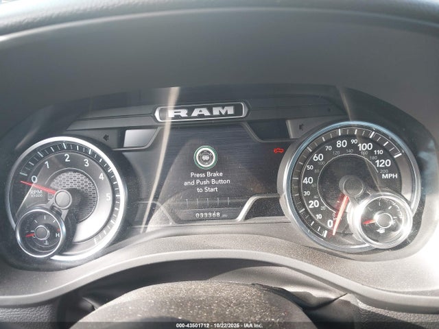 43501712 :رقم المزاد ، 1C6SRFFT3NN386398 vin ، 2022 Ram 1500 Big Horn  4x4 5'7 Box مزاد بيع