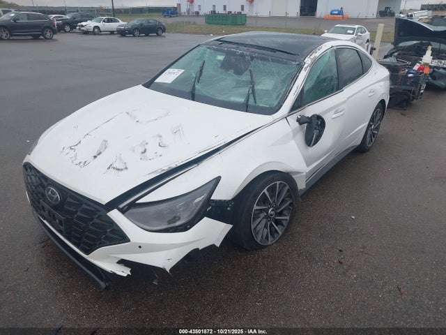 2022 Hyundai Sonata Limited მანქანა იყიდება აუქციონზე, vin: KMHL34J28NA178540, აუქციონის ნომერი: 43501872