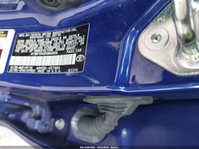 2015 TOYOTA CAMRY 4T1BF1FK3FU964059 Photo 8