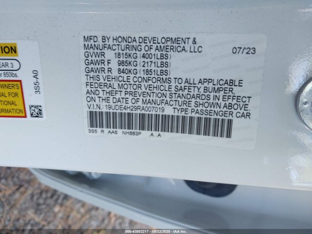 2024 ACURA INTEGRA 19UDE4H29RA007019 Photo 8