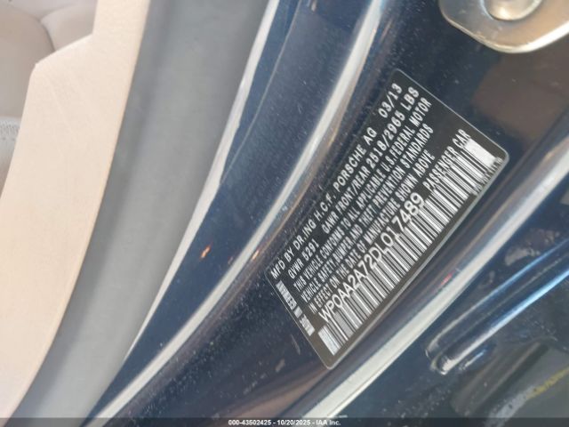 2013 PORSCHE PANAMERA WP0AA2A72DL017489 Photo 8